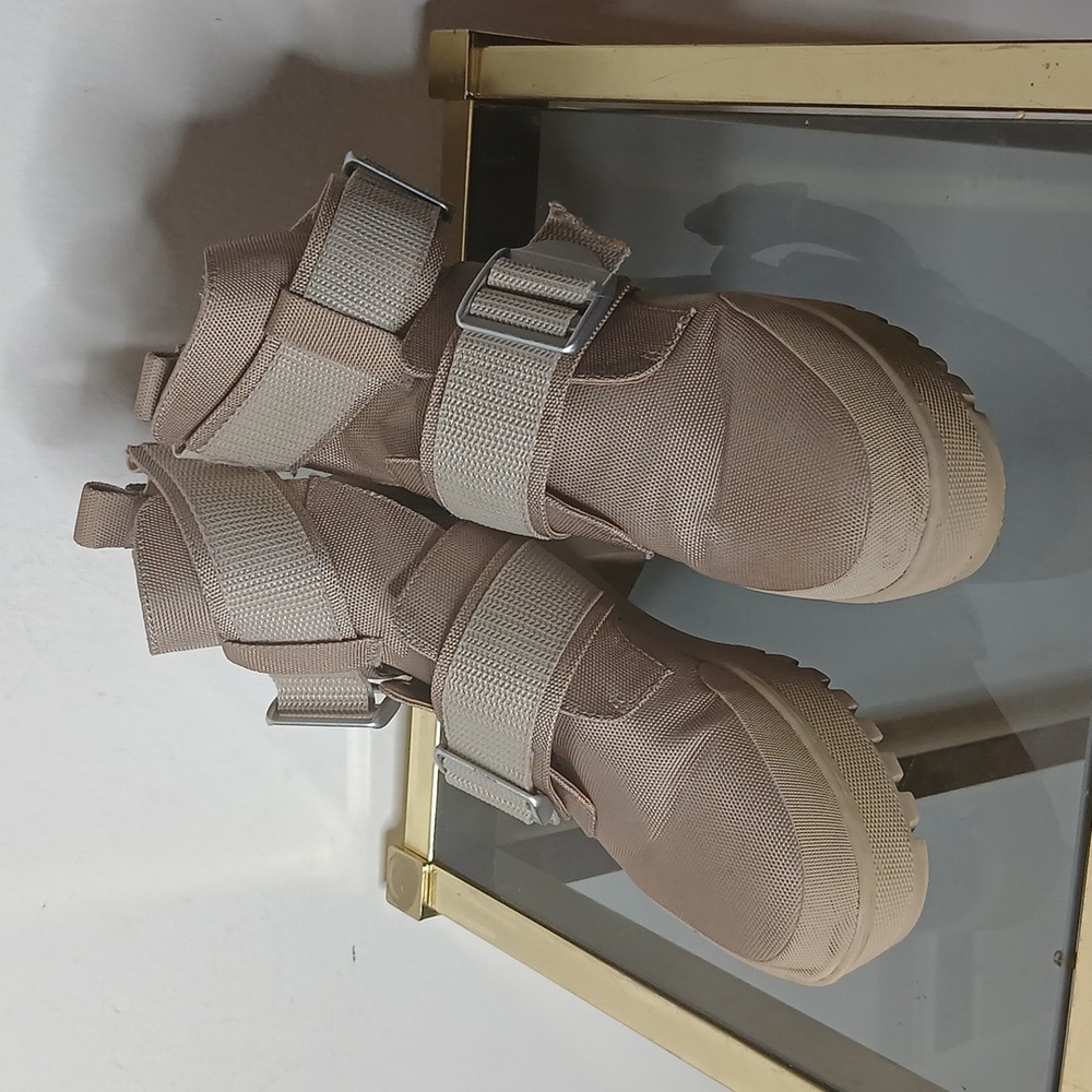 Steve madden beige Garden platform heeled boots size 6 - Picture 3 of 17